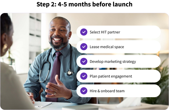 Step 2: Build your infrastructure and technology